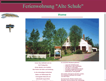 Tablet Screenshot of ferienwohnung-alteschule.de